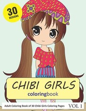 Chibi Girls Coloring Book