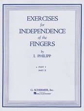 Isidor Phillip - Exercises for Independence of Fingers - Book 1