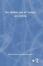The Modern Law of Contract