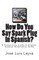 How Do You Say Spark Plug In Spanish?