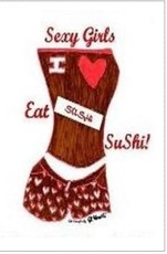 Sexy Girls Eat SuShi!