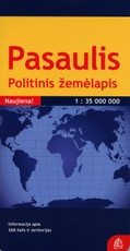 Pasaulis. Politinis žemėlapis. M 1:35 000 000