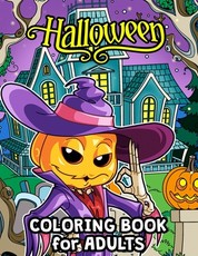 Halloween Coloring Book for Adults