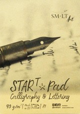 Dailyraščio ir kaligrafijos sąsiuvinis A4 30l 90gsm*