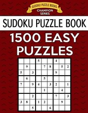 Sudoku Puzzle Book, 1,500 EASY Puzzles