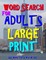Word Search for Adults Large Print