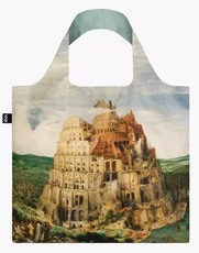 LOQI pirkinių krepšys „Pieter Bruegel the Elder: Tower of Babel“