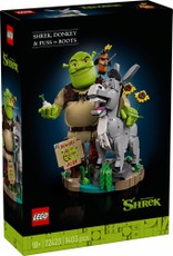 Bricks Shrek 72423 – konstruktorius: Šrekas, Asiliukas ir Katinas Batai