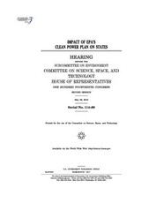 Impact of EPA's Clean Power Plan on states