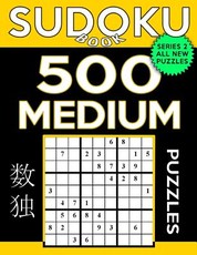 Sudoku Book 500 Medium Puzzles