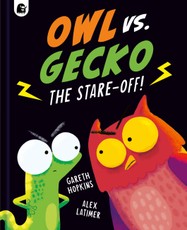 Owl Vs Gecko: The Stare-Off!