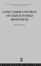 Long Term Control of Exhaustible Resources