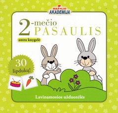 2-mečio pasaulis. Antra knygelė. Mažylio akademija