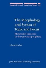 Morphology and Syntax of Topic and Focus