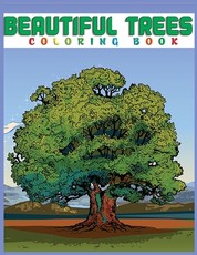 Beautiful Trees Coloring Book