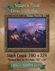 Nature's Finest Cross Stitch Pattern