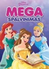 Princesė. Mega spalvinimas