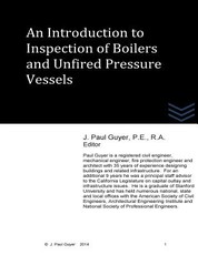 An Introduction to Inspection of Boilers and Unfired Pressure Vessels