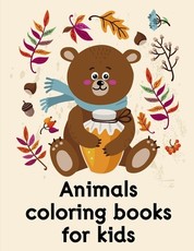 Animals coloring books for kids