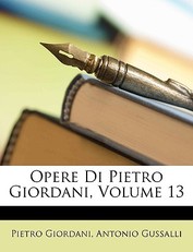 Opere Di Pietro Giordani, Volume 13