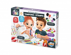 Užsiėmimų dėžutė „Štampukai“, 45 vnt.