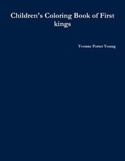 Children's Coloring Book of First kings