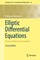Elliptic Differential Equations