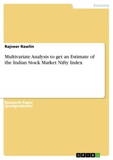 Multivariate Analysis to get an Estimate of the Indian Stock Market Nifty Index