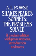 Shakespeare's Sonnets
