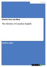 Rhee, K: Identity of Canadian English