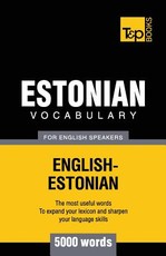 Estonian vocabulary for English speakers - 5000 words