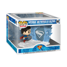 FUNKO POP! Vinilinė figūrėlė: Moments: DC: Superman (2025) - Superman and Fortress of Solitude