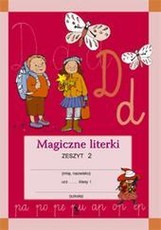 Magiczne literki. 1 klasės pratybų sąsiuvinis nr. 2