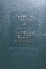 Latvių – lietuvių kalbų žodynas