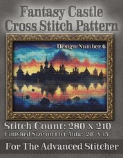 Fantasy Castle Cross Stitch Pattern