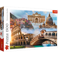 TREFL Dėlionė „Italija“, 1500 det.