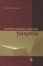 Lietuvių kalbos žodyno taisymai