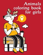 Animals coloring book for girls