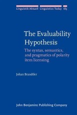 Evaluability Hypothesis