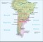 Nelles Map Landkarte Argentina: South, Patagonia, Uruguay 1:2.500.000