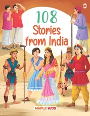 108 Stories from India (Illustrated) - Story Book for Kids