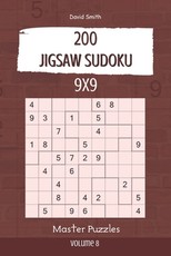 Jigsaw Sudoku - 200 Master Puzzles 9x9 vol.8