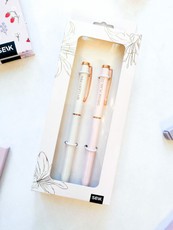 Tušinukai. My Lucky Pen (juodas) & Dream. Plan. Do (mėlynas). 2 vnt.