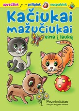 Kačiukai mažučiukai eina į lauką