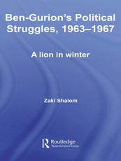 Ben-Gurion's Political Struggles, 1963-1967