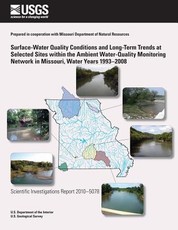 Surface-Water Quality Conditions and Long-Term Trends at Selected Sites within the Ambient Water-Quality Monitoring Network in Missouri, Water Years 1993?2008