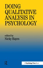 Doing Qualitative Analysis in Psychology
