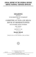 Annual report of the Internal Revenue Service National Taxpayer Advocate
