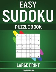 Easy Sudoku Puzzle Book Large Print