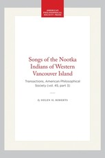 Songs of the Nootka Indians of Western Vancouver Island